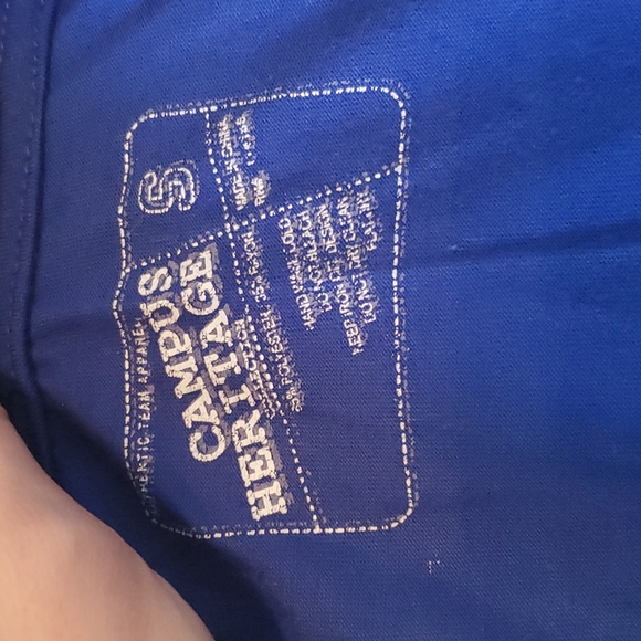 KU Jayhawk Shirt with Rhinestones Size Small - Picture 4 of 4